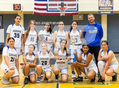 Thumbnail 3 in Newark Memorial vs Irvington (Newark Optimist Club Holiday Classic) photogallery.