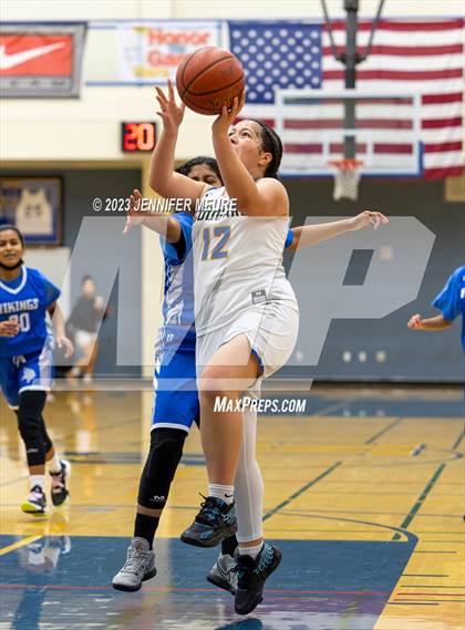 Thumbnail 2 in Newark Memorial vs Irvington (Newark Optimist Club Holiday Classic) photogallery.