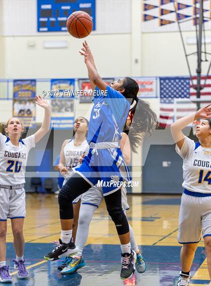 Thumbnail 1 in Newark Memorial vs Irvington (Newark Optimist Club Holiday Classic) photogallery.