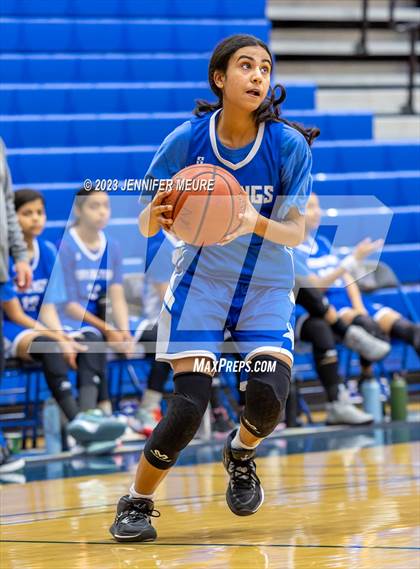Thumbnail 3 in Newark Memorial vs Irvington (Newark Optimist Club Holiday Classic) photogallery.