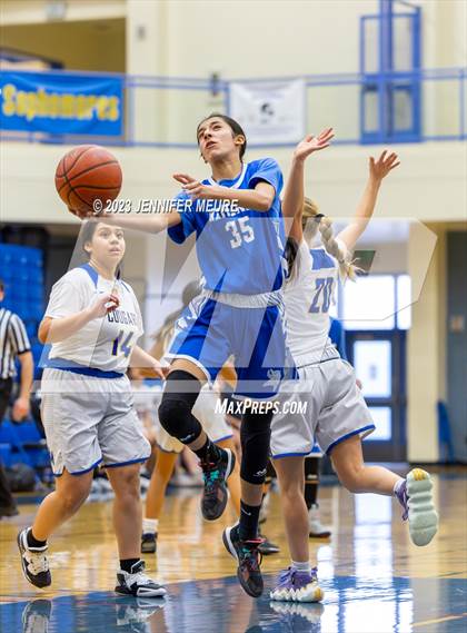 Thumbnail 3 in Newark Memorial vs Irvington (Newark Optimist Club Holiday Classic) photogallery.