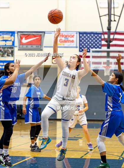 Thumbnail 2 in Newark Memorial vs Irvington (Newark Optimist Club Holiday Classic) photogallery.