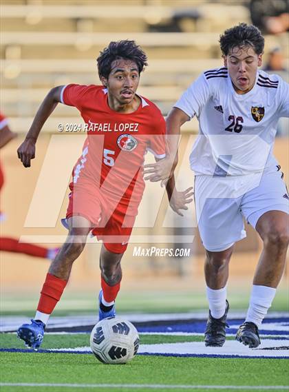 Thumbnail 1 in Deer Park vs. North Shore (UIL Soccer 6A Region 3 Bi-District) photogallery.
