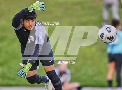 Thumbnail 2 in Deer Park vs. North Shore (UIL Soccer 6A Region 3 Bi-District) photogallery.