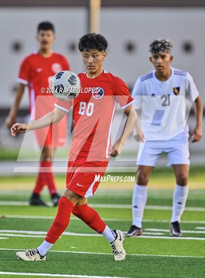 Thumbnail 1 in Deer Park vs. North Shore (UIL Soccer 6A Region 3 Bi-District) photogallery.