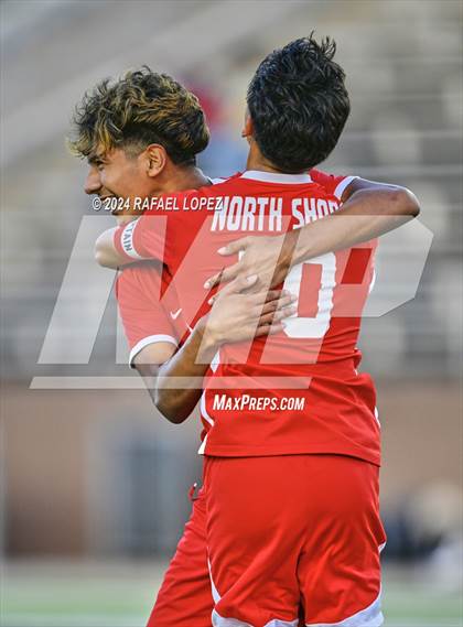 Thumbnail 2 in Deer Park vs. North Shore (UIL Soccer 6A Region 3 Bi-District) photogallery.