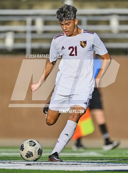 Thumbnail 3 in Deer Park vs. North Shore (UIL Soccer 6A Region 3 Bi-District) photogallery.