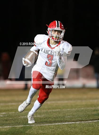 Thumbnail 1 in Lancaster vs. McQuaid Jesuit (Section 5/6 Class AA Far West Regional) photogallery.