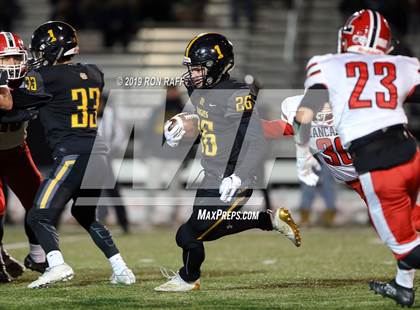 Thumbnail 1 in Lancaster vs. McQuaid Jesuit (Section 5/6 Class AA Far West Regional) photogallery.