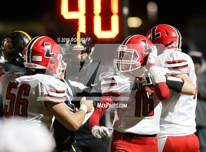 Thumbnail 2 in Lancaster vs. McQuaid Jesuit (Section 5/6 Class AA Far West Regional) photogallery.
