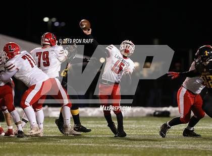 Thumbnail 1 in Lancaster vs. McQuaid Jesuit (Section 5/6 Class AA Far West Regional) photogallery.
