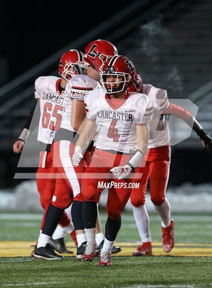 Thumbnail 1 in Lancaster vs. McQuaid Jesuit (Section 5/6 Class AA Far West Regional) photogallery.