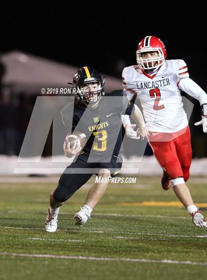 Thumbnail 1 in Lancaster vs. McQuaid Jesuit (Section 5/6 Class AA Far West Regional) photogallery.