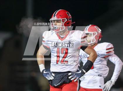 Thumbnail 3 in Lancaster vs. McQuaid Jesuit (Section 5/6 Class AA Far West Regional) photogallery.