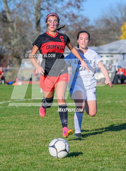 Thumbnail 3 in Ansonia vs Cromwell (CIAC Class M Second Round) photogallery.
