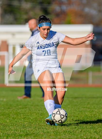 Thumbnail 2 in Ansonia vs Cromwell (CIAC Class M Second Round) photogallery.