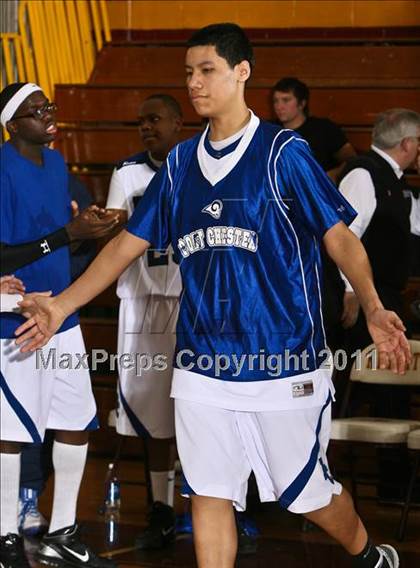 Thumbnail 1 in Port Chester vs Clarkstown South (Section One Super Saturday) photogallery.