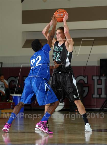 Thumbnail 2 in Capital Christian vs. Jackson (MaxPreps Holiday Classic Invitational Championship) photogallery.