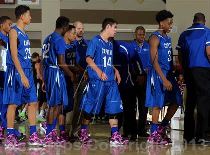 Thumbnail 2 in Capital Christian vs. Jackson (MaxPreps Holiday Classic Invitational Championship) photogallery.