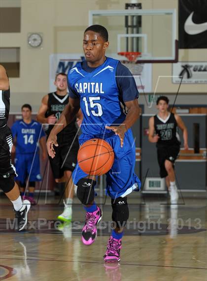 Thumbnail 1 in Capital Christian vs. Jackson (MaxPreps Holiday Classic Invitational Championship) photogallery.