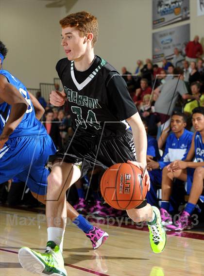 Thumbnail 3 in Capital Christian vs. Jackson (MaxPreps Holiday Classic Invitational Championship) photogallery.