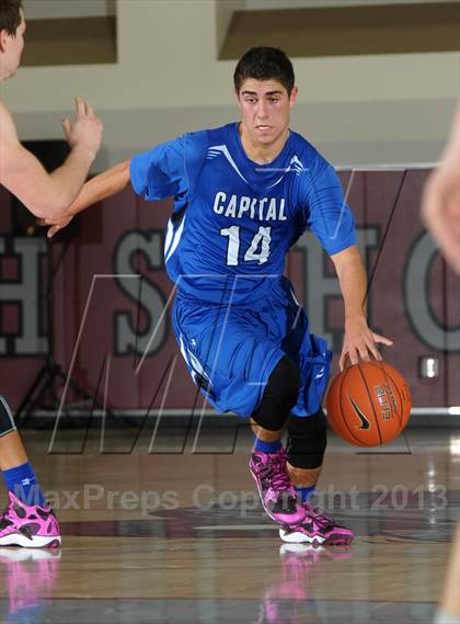 Thumbnail 1 in Capital Christian vs. Jackson (MaxPreps Holiday Classic Invitational Championship) photogallery.