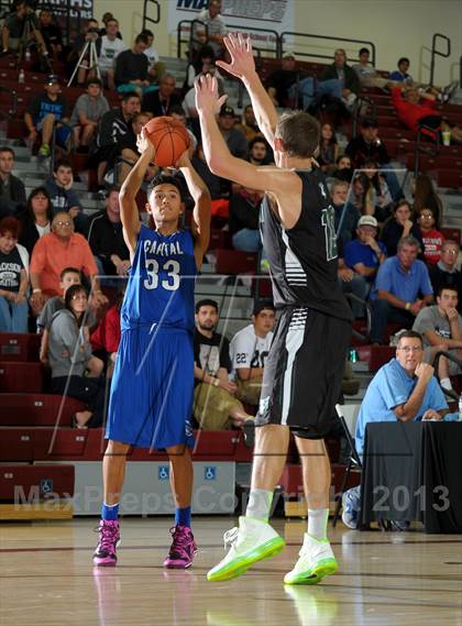 Thumbnail 1 in Capital Christian vs. Jackson (MaxPreps Holiday Classic Invitational Championship) photogallery.