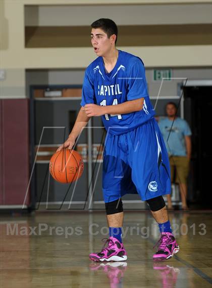 Thumbnail 1 in Capital Christian vs. Jackson (MaxPreps Holiday Classic Invitational Championship) photogallery.