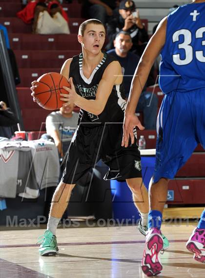 Thumbnail 2 in Capital Christian vs. Jackson (MaxPreps Holiday Classic Invitational Championship) photogallery.