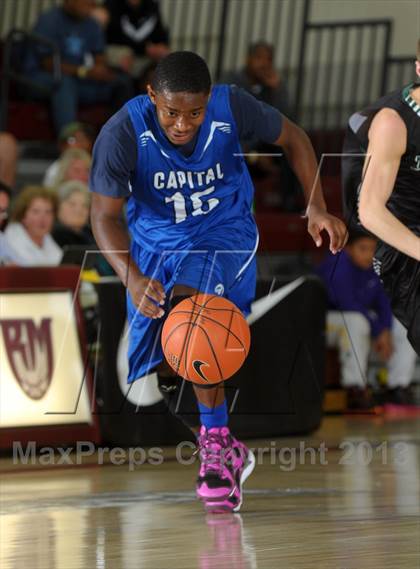 Thumbnail 1 in Capital Christian vs. Jackson (MaxPreps Holiday Classic Invitational Championship) photogallery.