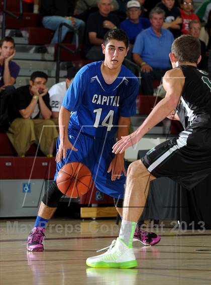 Thumbnail 1 in Capital Christian vs. Jackson (MaxPreps Holiday Classic Invitational Championship) photogallery.