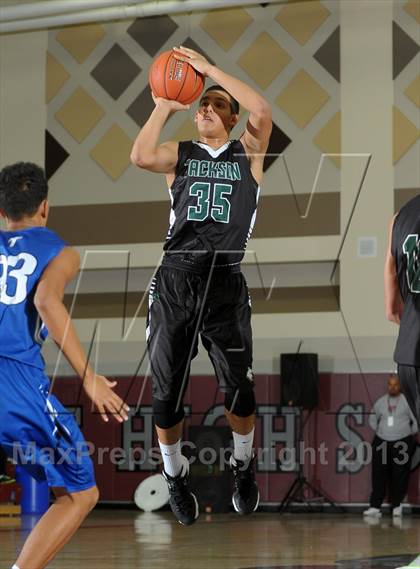 Thumbnail 2 in Capital Christian vs. Jackson (MaxPreps Holiday Classic Invitational Championship) photogallery.