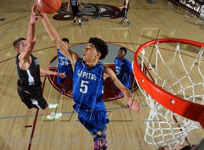 Thumbnail 1 in Capital Christian vs. Jackson (MaxPreps Holiday Classic Invitational Championship) photogallery.