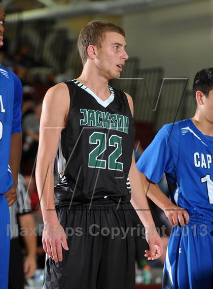Thumbnail 2 in Capital Christian vs. Jackson (MaxPreps Holiday Classic Invitational Championship) photogallery.