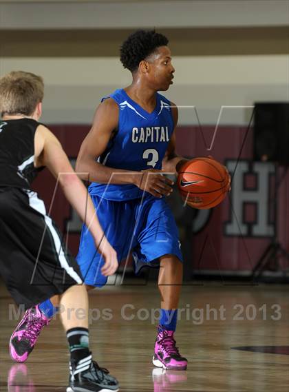 Thumbnail 3 in Capital Christian vs. Jackson (MaxPreps Holiday Classic Invitational Championship) photogallery.