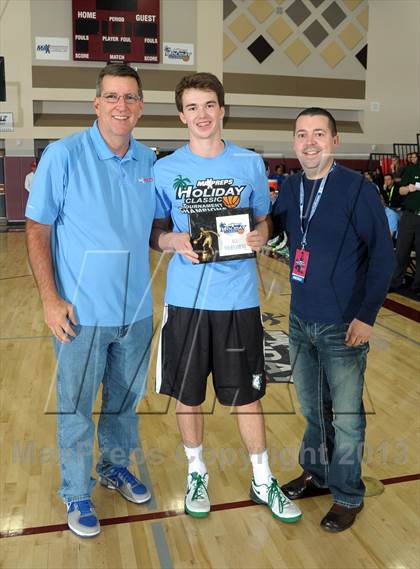 Thumbnail 2 in Capital Christian vs. Jackson (MaxPreps Holiday Classic Invitational Championship) photogallery.