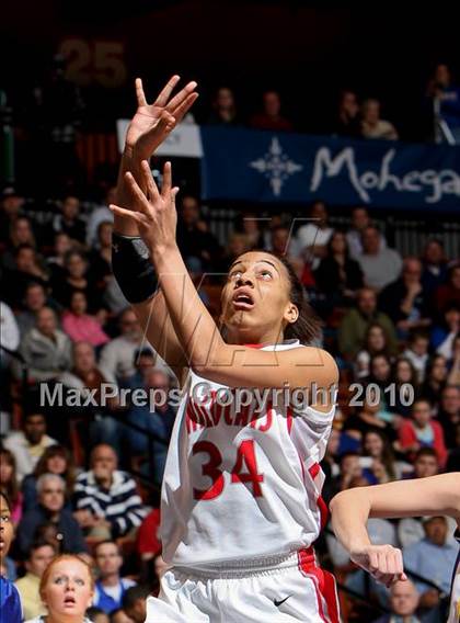 Thumbnail 3 in Mercy vs. Norwich Free Academy (CIAC Class LL Final) photogallery.