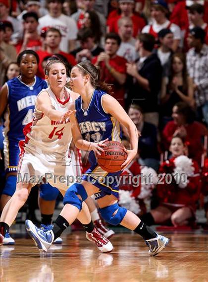 Thumbnail 3 in Mercy vs. Norwich Free Academy (CIAC Class LL Final) photogallery.