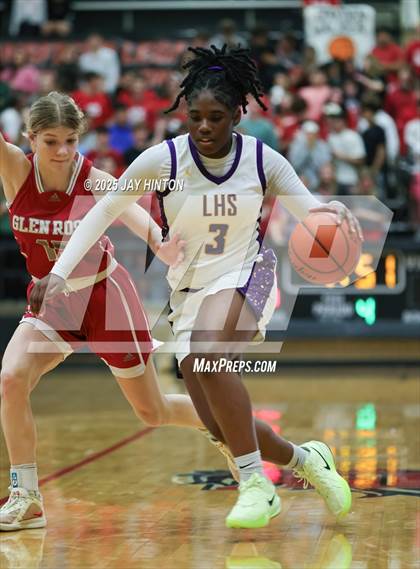 Thumbnail 3 in Glen Rose vs. Dallas Lincoln (UIL Girls Class 4A Div. II State Semifinal) photogallery.