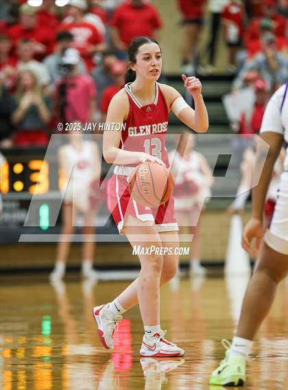 Thumbnail 1 in Glen Rose vs. Dallas Lincoln (UIL Girls Class 4A Div. II State Semifinal) photogallery.
