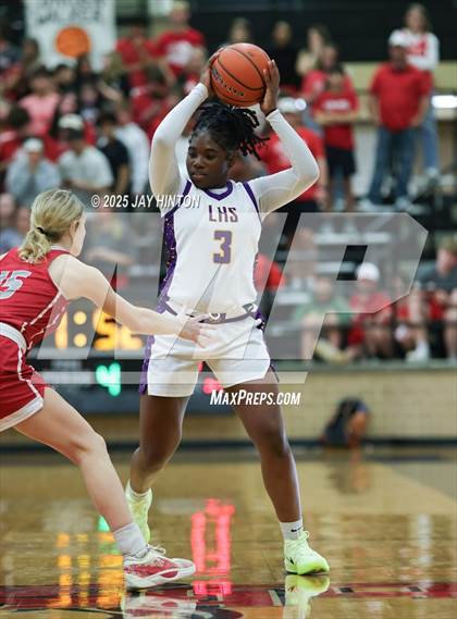 Thumbnail 2 in Glen Rose vs. Dallas Lincoln (UIL Girls Class 4A Div. II State Semifinal) photogallery.