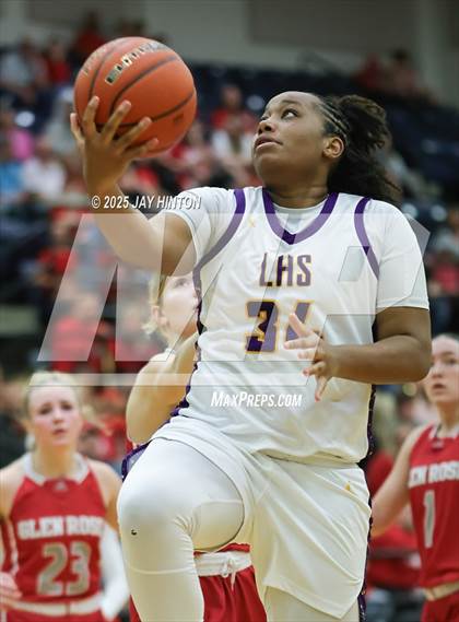 Thumbnail 2 in Glen Rose vs. Dallas Lincoln (UIL Girls Class 4A Div. II State Semifinal) photogallery.