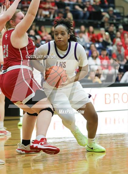Thumbnail 2 in Glen Rose vs. Dallas Lincoln (UIL Girls Class 4A Div. II State Semifinal) photogallery.