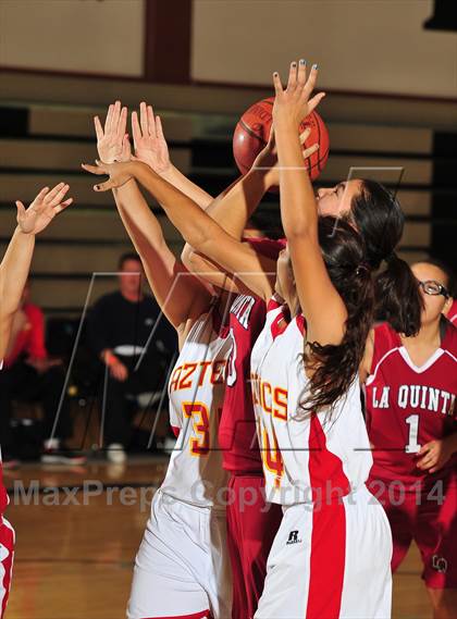 Thumbnail 1 in La Quinta vs. Palm Desert (MaxPreps Holiday Classic) photogallery.