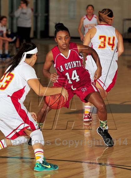 Thumbnail 1 in La Quinta vs. Palm Desert (MaxPreps Holiday Classic) photogallery.