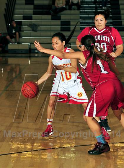 Thumbnail 1 in La Quinta vs. Palm Desert (MaxPreps Holiday Classic) photogallery.