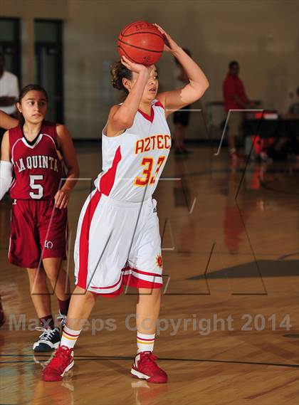 Thumbnail 2 in La Quinta vs. Palm Desert (MaxPreps Holiday Classic) photogallery.