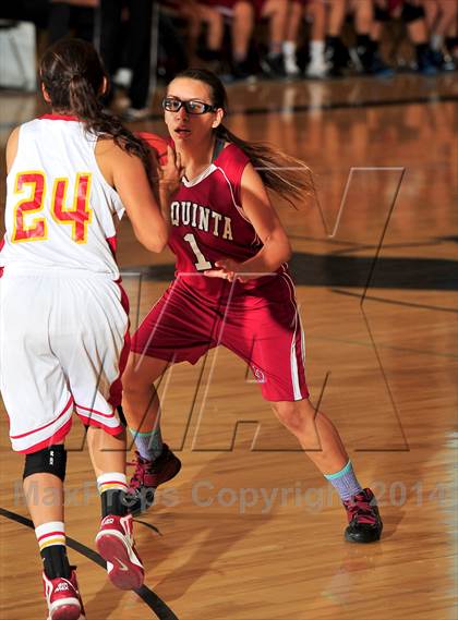 Thumbnail 3 in La Quinta vs. Palm Desert (MaxPreps Holiday Classic) photogallery.