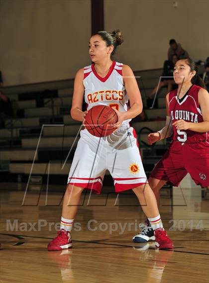 Thumbnail 3 in La Quinta vs. Palm Desert (MaxPreps Holiday Classic) photogallery.