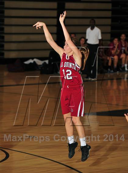 Thumbnail 2 in La Quinta vs. Palm Desert (MaxPreps Holiday Classic) photogallery.